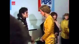 Michael Jackson meets Princess Diana & Prince Charles (1988)