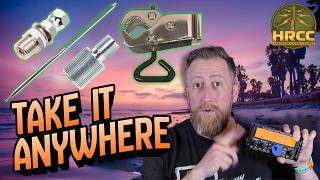 Cheap Ham Radio Vertical Antenna On The Beach!