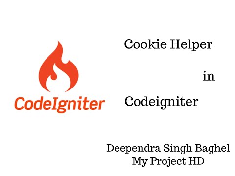 Codeigniter tutorial for beginners in hindi | cookie Helper in Codeigniter | cookie in php