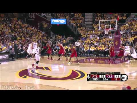 LeBron James Full Highlights 2016 ECSF Game 2 vs Hawks   27 Pts, 5 Assists in 3 Quarters!