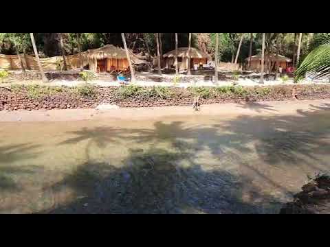 Unexplored beach of Goa #Cola Beach #South#Goa #lagoon#Sea