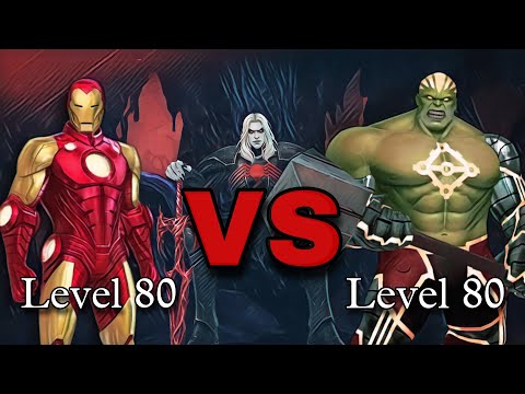 Hulk is stronger than Iron man 😱😱?? Best PVE comparison Knull with F2P builds