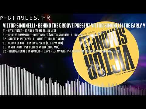 Victor Simonelli - Behind The Groove Present Victor Simonelli The Early Year (Vol 2)