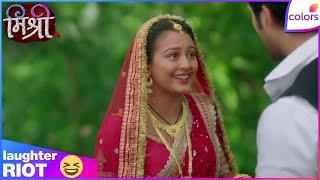 Mishri | Mishri Escapes from Her Wedding| Finds Raghav on the Way | Colors TV