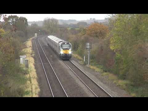 68010 thrashes past Bishops Itchington