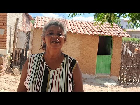 Entrega de doação pra Cícera de Romão em Cachoeirinha PE 