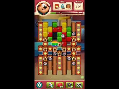 Toon Blast Level 8487 - NO BOOSTERS 🐻🐺🐱 | SKILLGAMING ✔️