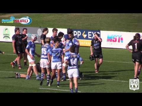2017 NHRU Round 10 Colts Highlights - Wanderers V Maitland