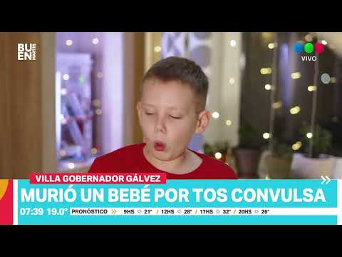 Murió un bebé de un mes por tos convulsa en Villa Gobernador Gálvez