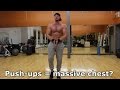CHEST PROGRESSION - POSING - FAVOURITE POST WORKOUT MEAL