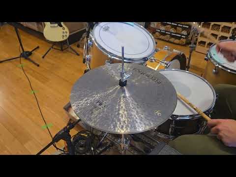 Cymbals - Istanbul Agop 15" OM Cindy Blackman Signature Hi Hats image 3