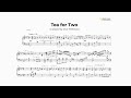 Dick Wellstood - Tea for Two (Jazz Transcription)