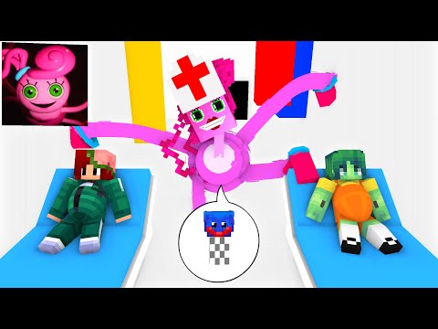 Monster School: DR. MOMMY LONG LEGS CHALLENGE - Minecraft Animation