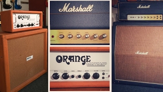 Video thumbnail for Orange Matamp Vs Marshall - ORST Vs Plexi by Johan Segeborn