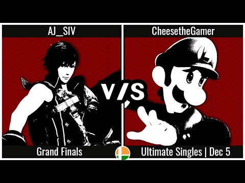 SSB India December - GRAND FINALS - Cheese (Pokemon Trainer/Luigi) vs aj__siv (Chrom/Roy)