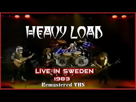 Heavy Load – Live in Sweden (1983 Full Concert) | Remastered VHS