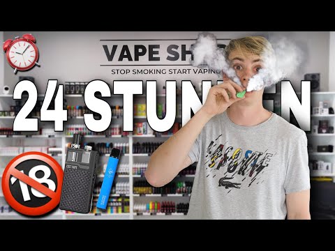 , title : '24 STUNDEN Lang VAPE Dampfen 😵‍💫💨 Challenge'