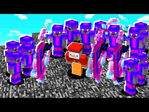 1000 SHADE ARMEE TROLL IN LUCKY BLOCK BEDWARS - Minecraft