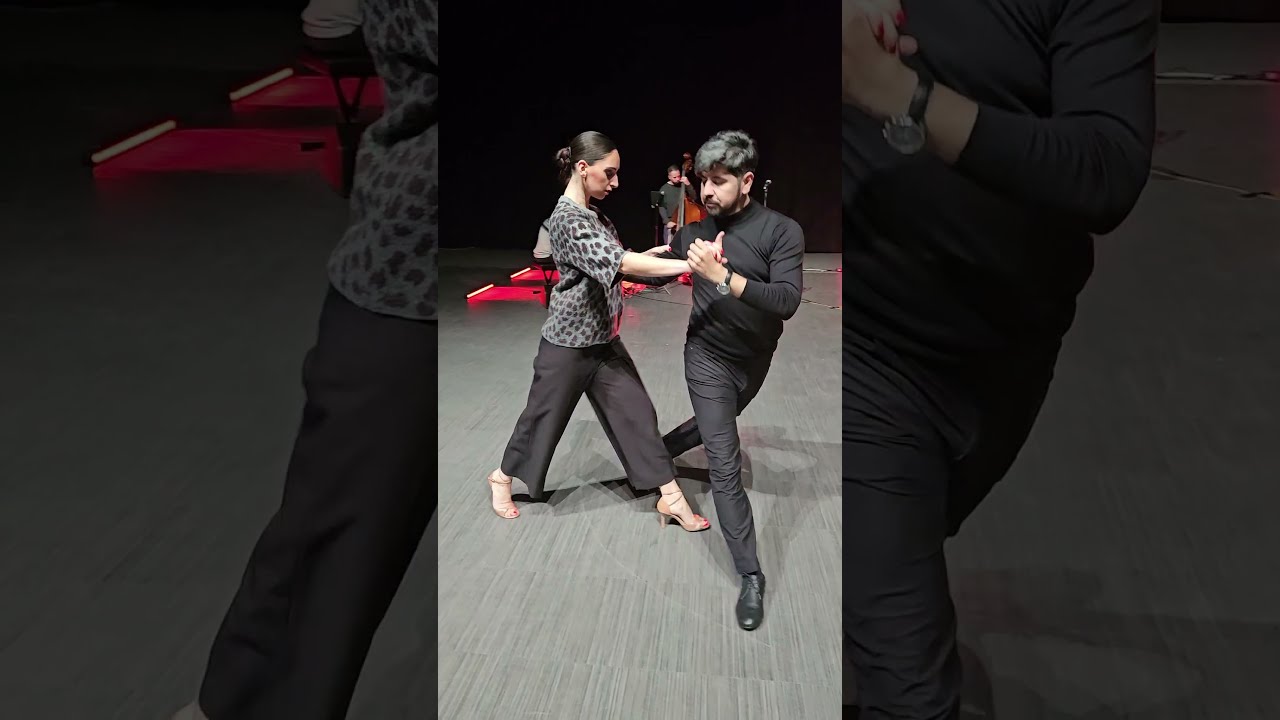 Ani Meskhi & Sebastian Jimenez – Rehearsal Before the Concert