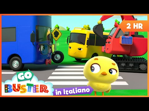Cinque Anatroccoli da Salvare | 🚌 Buster Bus Italiano - Due ore di cartoni per bambini