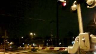 preview picture of video 'CSX Freight B733 Crossing Railroad Ave. in Norwood, MA'