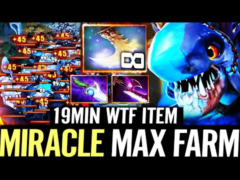 🔥 MIRACLE SLARK Max Speed Fast Farm — 19min Diffusal + Silver Edge 100% Legit Carry Dota 2 Pro
