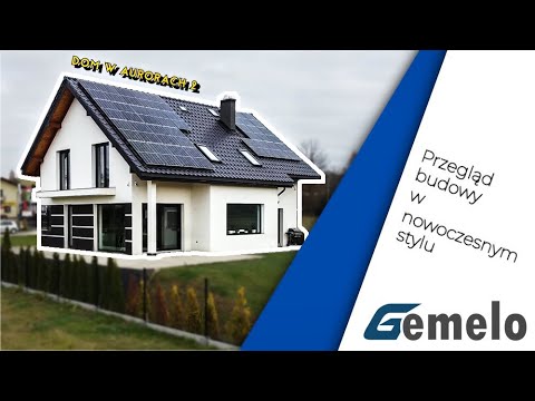 Dom w aurorach 2 - Okna kolor Czarny Mat