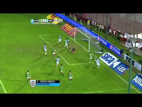 Gol de González. Huracán 2 - Rafaela 1. Fecha 14. Primera División 2015. FPT.