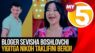 Bloger Sevisha boshlovchi yigitga nikoh taklifini berdi! - COMEDY SHOW (27.05.23)