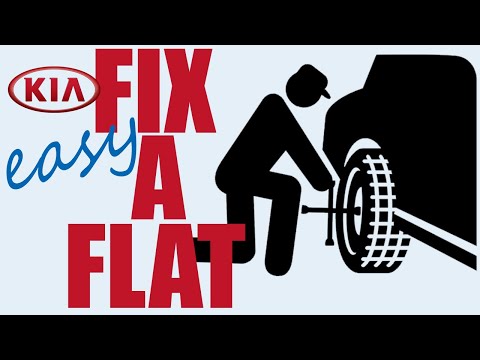 Fix a Flat Tire in 5 Min! | KIA Tire Mobility Kit | Miami Lakes, FL
