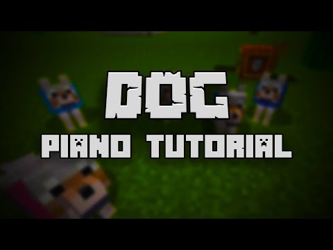 C418 - Dog (from Minecraft) - Piano Tutorial