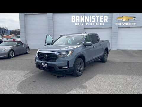 2023 Honda Ridgeline Touring AWD in Blue for sale at Bannister Chevrolet Penticton in Penticton, BC