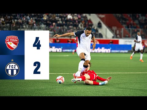 🎥 2:4-Niederlage in Thun | FC THUN – FC ZÜRICH – 4:2