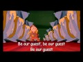 Be Our Guest Beauty And The Beast Lyrics