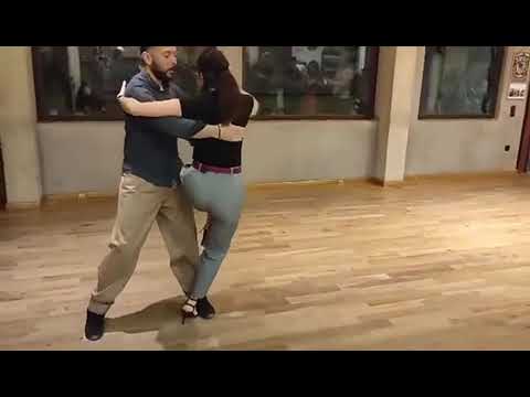 Tango lesson  Atypical parada  IntermediateAdvanced level  Loukas Balokas Georgia Priskou