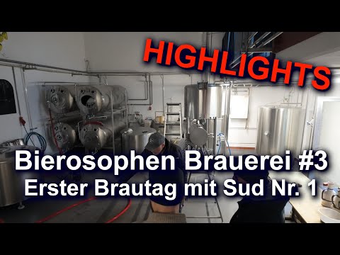 Der erste große Brautag in der neu gegründeten Brauerei der Bierosophen! | CUT Bierosophen #94