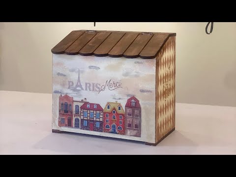 Step-by-Step Paris Style Bread Box | Wooden DIY Tutorial for Beginners