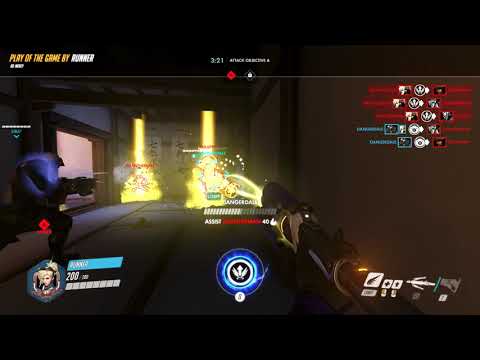 Overwatch - Mercy - Silly Play of the Game