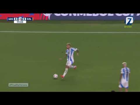 Gol de Lautaro Martinez -Argentina 1 colombia 0 copa america 2024