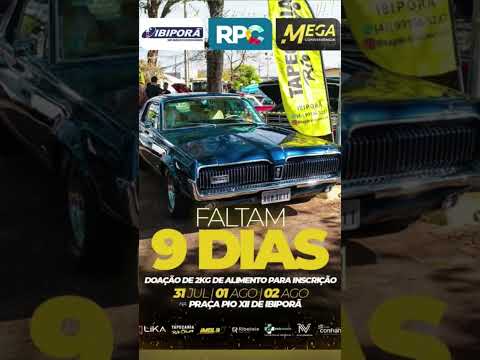 ENCONTRO ANUAL DE CARROS ANTIGOS EM IBIPORÃ PARANA