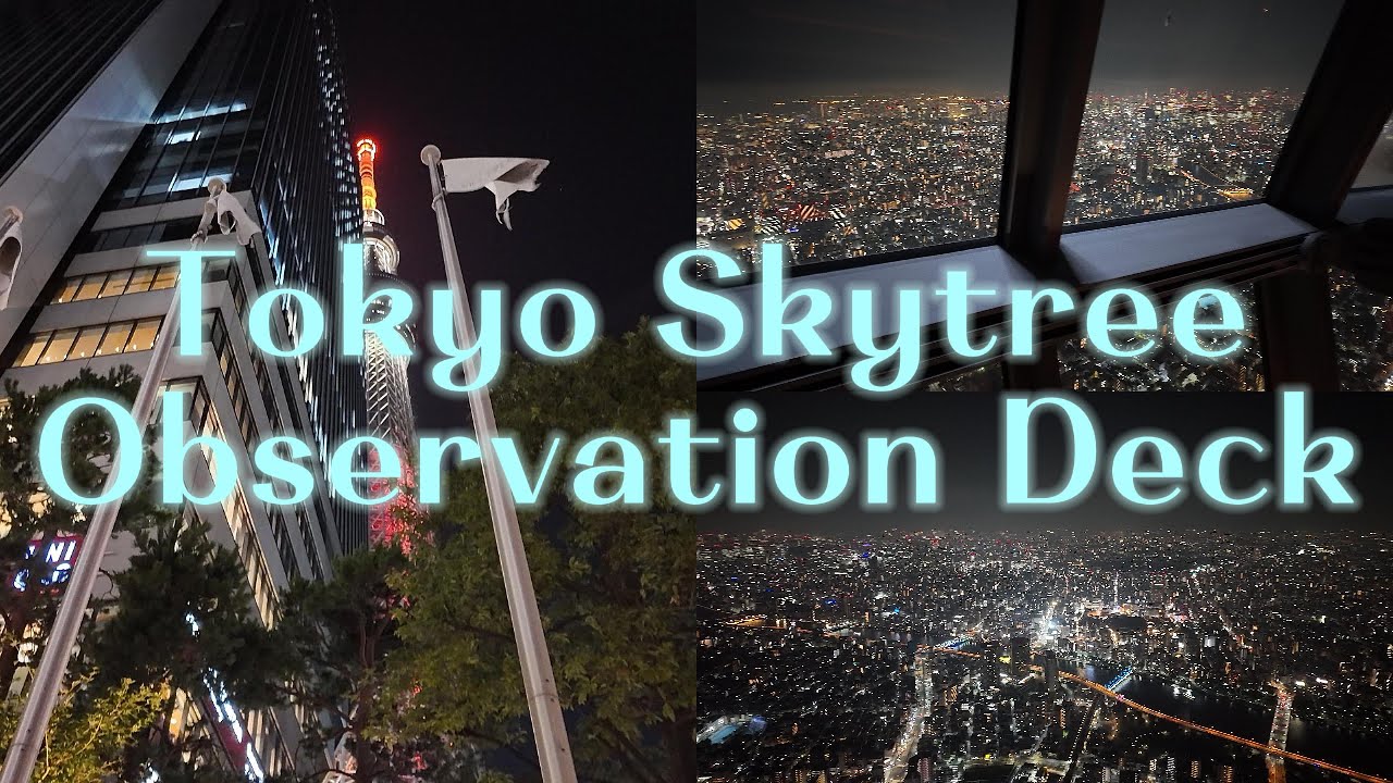 Experience panoramic vistas from Tokyo Skytree's Observation Deck.