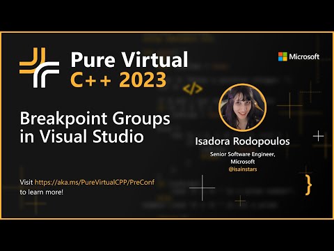 Breakpoint Groups in Visual Studio