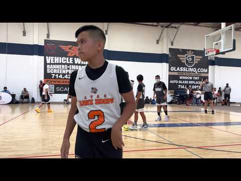 Hawk hoops 13u black vs Ironmen