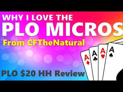 Why I Love The PLO Micros: EP 1 - PLO $20 HH Review
