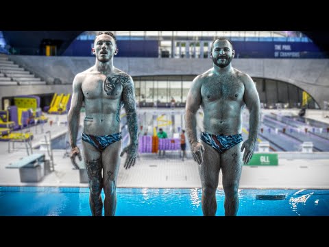 GYMNASTS TRY 'OLYMPIC DIVING'  | The next Tom Daley / Matty Lee!
