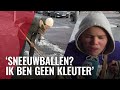 Amsterdammers totaal niet blij met sneeuw