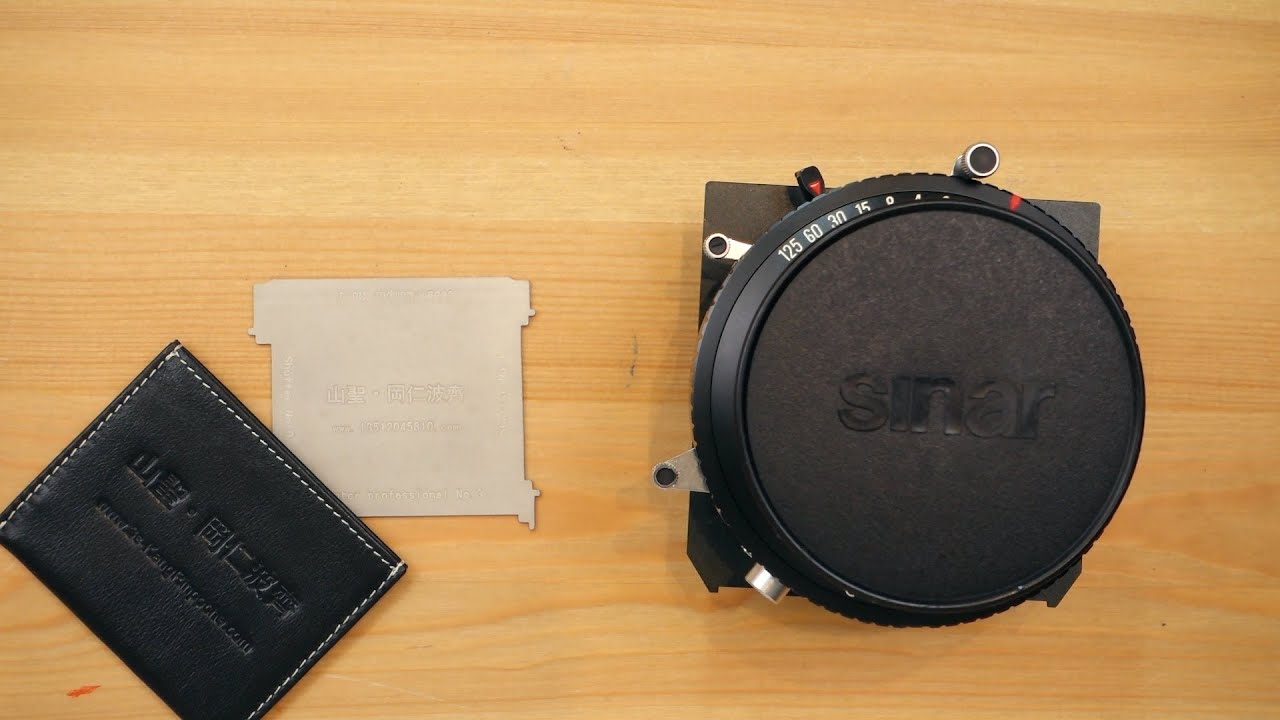 Mounting a large format lens with a Copal 3 shutter