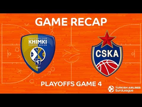 Highlights: Khimki Moscow region -  CSKA Moscow