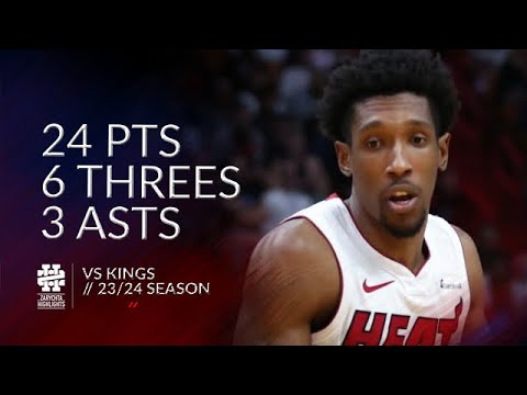 Josh Richardson 24 pts 6 threes 3 asts vs Kings 23/24 season