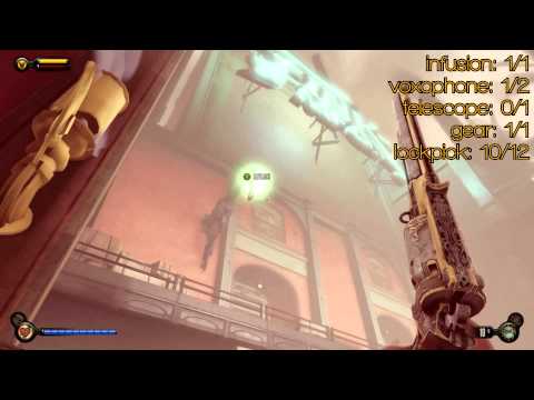 Voxophones Telescope Infusions Gear Lockpicks - Shanty Town - Bioshock Infinite Collectibles